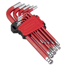 Sealey AK71640 Premier Long Ball-End Hex Key Set 11pc