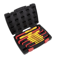 Sealey AK7178 Premier Extra-Long TRX-Star* Key Set 9pc - VDE Approved