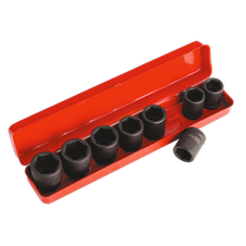 Sealey AK77/9M Premier Impact Socket Set 3/4"Sq Drive 8pc