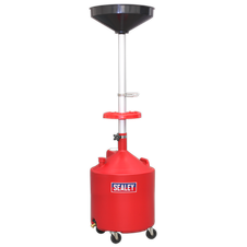 Sealey AK80D Gravity Discharge Mobile Oil Drainer 80L