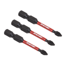 Sealey AK8232 Premier Pozi Impact Power Tool Bits #1 x 50mm 3pc