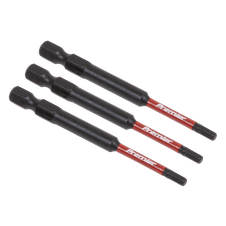 Sealey AK8261 Premier Hex Impact Power Tool Bits 3 x 75mm 3pc