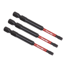 Sealey AK8267 Premier TRX-Star* Impact Power Tool Bits T20 x 75mm 3pc
