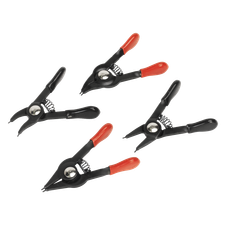 Sealey AK8449 Premier Mini Circlip Pliers Set 4pc
