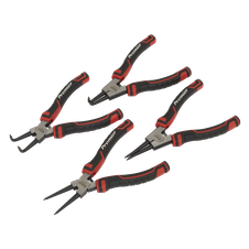 Sealey AK8457 Premier Circlip Pliers Set 180mm 4pc
