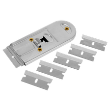 Sealey AK867 Retracting Razor Scraper with Blades