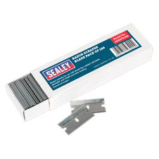 Sealey AK867B100 Razor Scraper Blade - Pack of 100