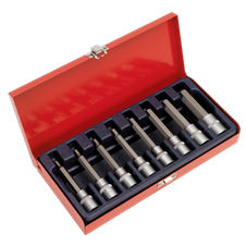 Sealey AK9310 Premier Hex Socket Bit Set 1/2"Sq Drive 8pc