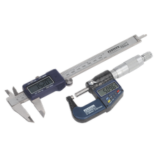 Sealey AK9637D Digital Measuring Set 2pc