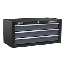Sealey AP3503TB American Pro Mid-Box Tool Chest 3 Drawer - Black/Grey