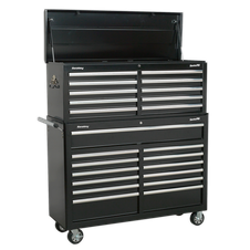 Sealey AP52COMBO2 Superline Pro Tool Chest Combination 23 Drawer - Black
