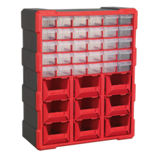 Sealey APDC39R Cabinet Box 39 Drawer - Red/Black