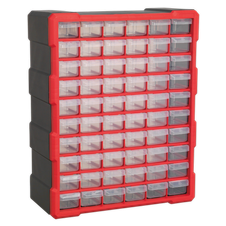 Sealey APDC60R Cabinet Box 60 Drawer - Red/Black