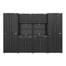 Sealey APMS10HFP Superline Pro Rapid-Fit Modular Garage Storage System 3.1m