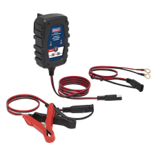 Sealey AUTOCHARGE100HF 6/12V Compact Smart Trickle Charger & Maintainer 1A