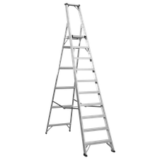 Sealey AXL10 Industrial Step Ladder 10-Tread Aluminium - EN 131
