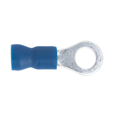 Sealey BT25 Easy-Entry Ring Terminal 5.3mm (2BA), Blue - Pack of 100
