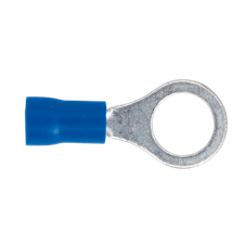 Sealey BT27 Easy-Entry Ring Terminal 8.4mm (5/16"), Blue - Pack of 100
