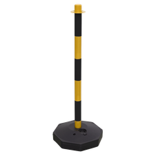 Sealey BYPB01 Post with Base - Black/Yellow