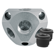 John Guest CAS12WB Wall Box 3 x 1/2"BSP Connection