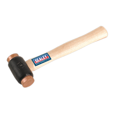 Sealey CFH02 Premier Copper Faced Hammer with Hickory Shaft 1.75lb