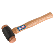 Sealey CFH03 Premier Copper Faced Hammer with Hickory Shaft 2.75lb