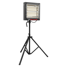 Sealey CH30S Ceramic Heater with Tripod Stand 1.4/2.8kW, 230V