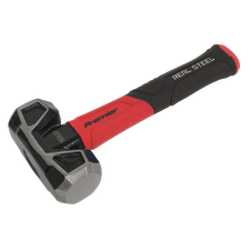 Sealey CHG30 Premier Club Hammer with Fibreglass Shaft 3lb