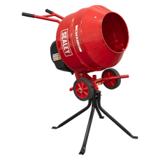 Sealey CMX160 160L Cement Mixer with Stand 650W
