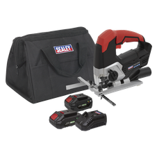 Sealey CP20VJSKIT SV20 Series Cordless Jigsaw Kit 20V - 2 Batteries