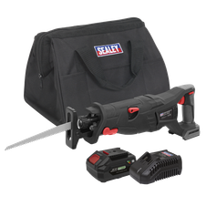 Sealey CP20VRSXKIT1 Premier SV20 Series Brushless Cordless Reciprocating Saw 20V 4Ah Kit