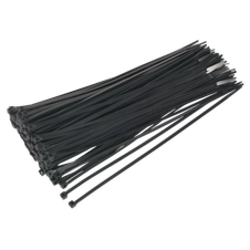 Sealey CT30048P100 Cable Tie 300 x 4.8mm, Black - Pack of 100