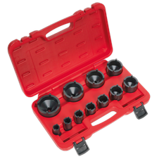 Sealey CV025 Ball Joint Socket Set 1/2"Sq Drive 11pc