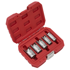 Sealey CV601 Elbow Connector Socket Set 3/8"Sq Drive 5pc