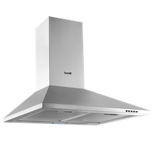 Baridi DH126 Cooker Hood with Carbon Filters 60cm - Stainless Steel