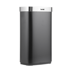 Baridi DH283 Sensor Bin 80L - Black/Stainless Steel