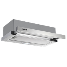 Baridi DH286 Telescopic Cooker Hood with Aluminium Filters 60cm - Stainless Steel