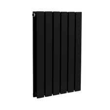 Baridi DH343 Horizontal Radiator Contemporary Double Flat Panel Design 600 x 420mm - Black