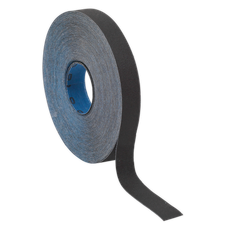 Sealey ER252560 Emery Roll 60Grit 25mm x 25m - Blue Twill