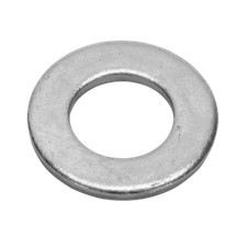 Sealey FWA1428 Zinc Plated Form A Flat Washer M14 x 28mm, DIN 125 - Pack of 50