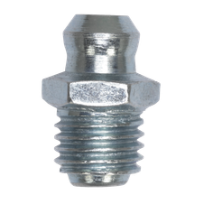Sealey GNM20 Straight Grease Nipple 8 x 1mm - Pack of 25