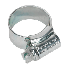 Sealey HCJ0 HI-GRIP Zinc Plated Hose Clip 14-22mm - Pack of 30