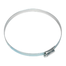 Sealey HCJ7 HI-GRIP Zinc Plated Hose Clip 130-160mm - Pack of 10