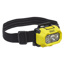Sealey HT452IS Intrinsically Safe Head Torch 1.8W SMD LED ATEX/IECEx Approved