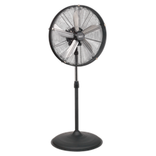 Sealey HVF20PO 20" Industrial High Velocity Oscillating Pedestal Fan 230V