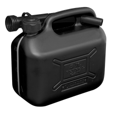 Sealey JC5B Fuel Can 5L - Black