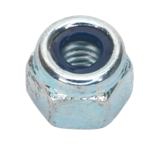 Sealey NLN5 Zinc Plated Nylon Locknut M5, DIN 982 - Pack of 100
