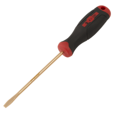 Sealey NS093 Premier Screwdriver Slotted 4 x 100mm - Non-Sparking