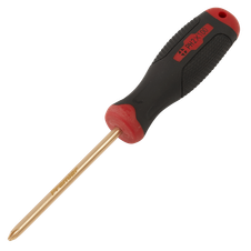 Sealey NS097 Premier Screwdriver Phillips #2 x 100mm - Non-Sparking