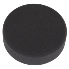 Sealey PTCCHV150P Hook-and-Loop Buffing & Polishing Foam Head 150 x 50mm - Black/Soft